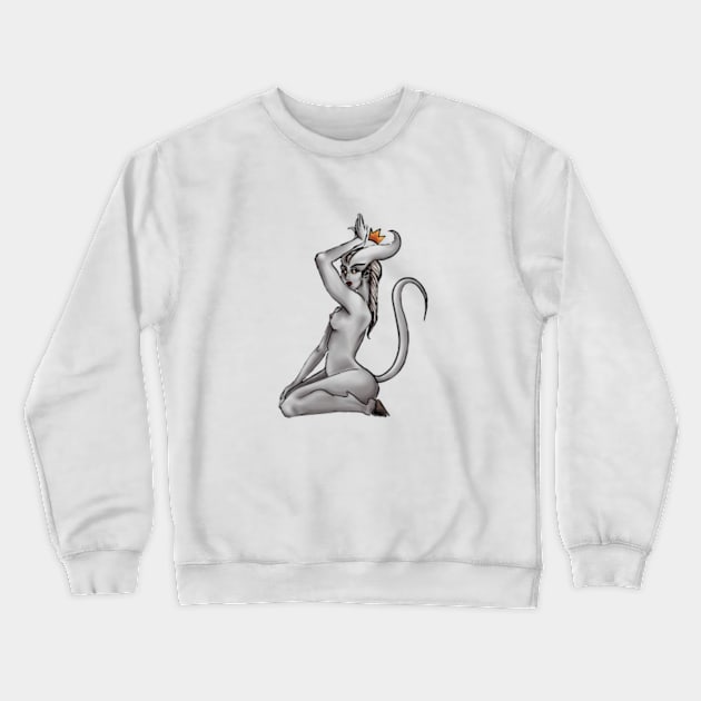 Devilgirl Crybaby Crewneck Sweatshirt by lexcutler97